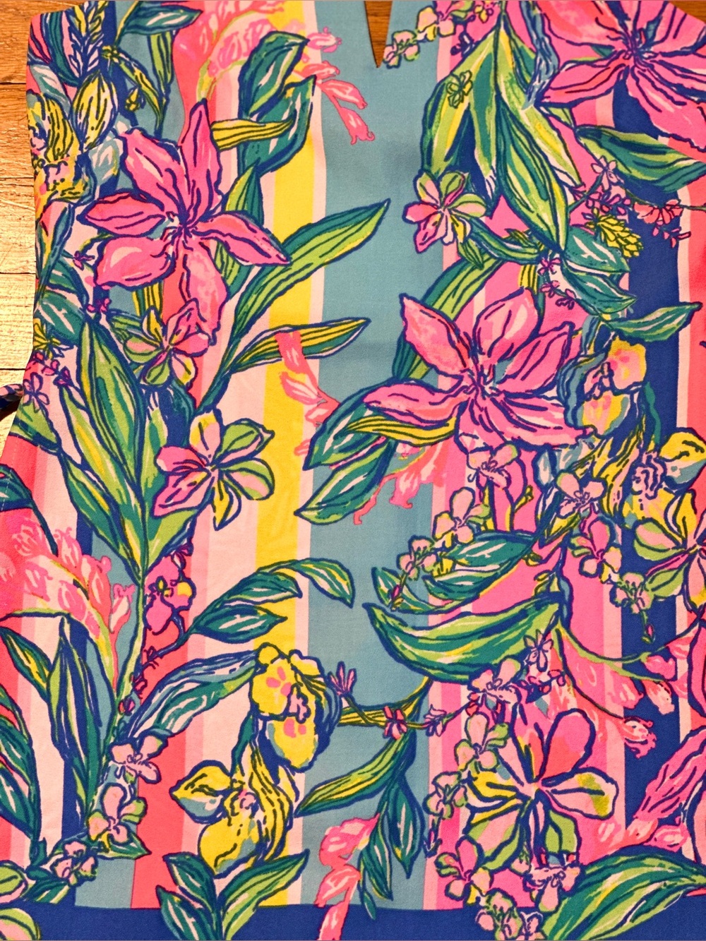 Lilly Pulitzer 0- Donna Shift Romper in "Easy Tiger" Vibrant Shift Dress! HTF! - Picture 8 of 8
